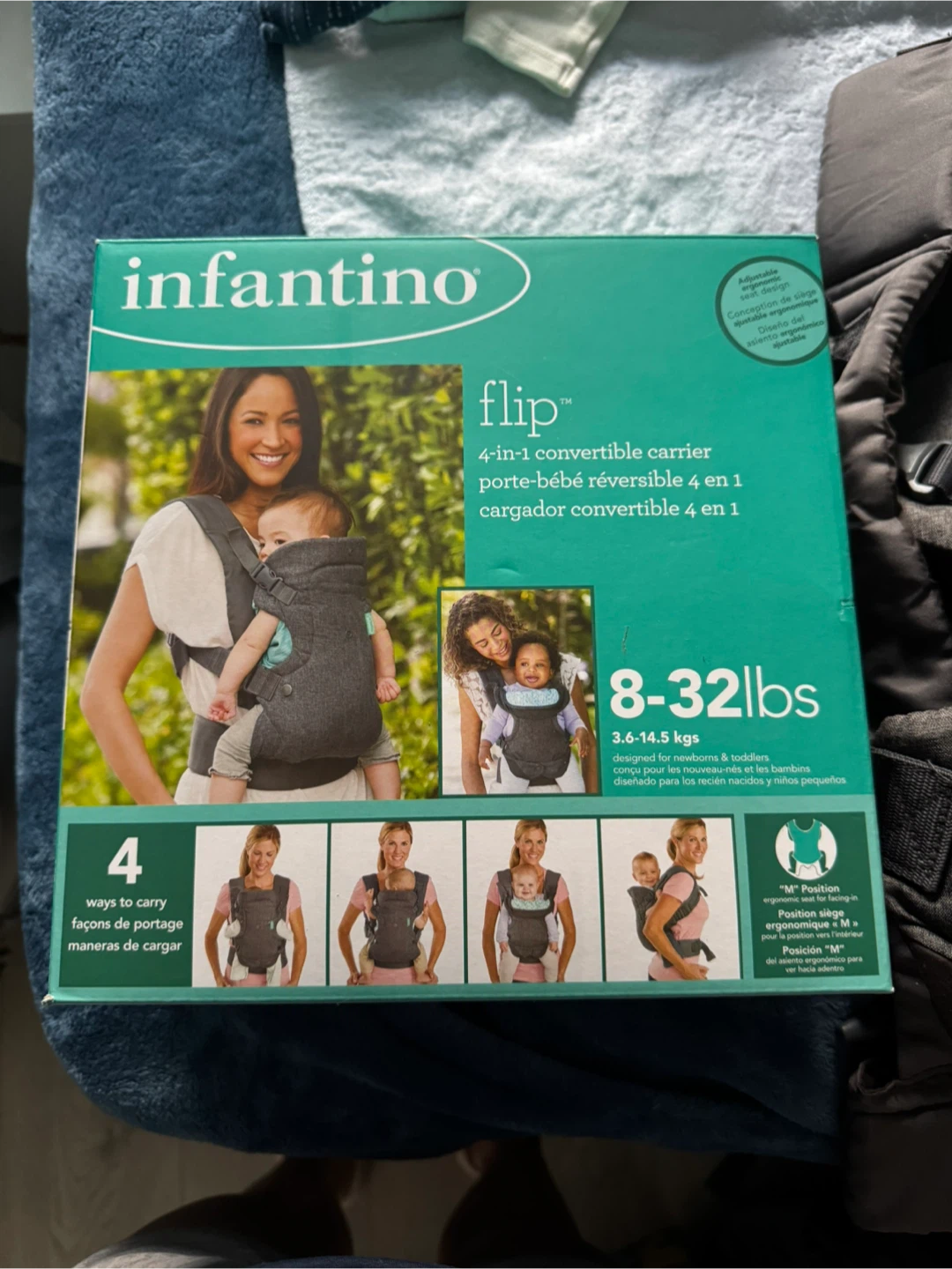 Infantino Flip 4-in-1 Convertible Carrier