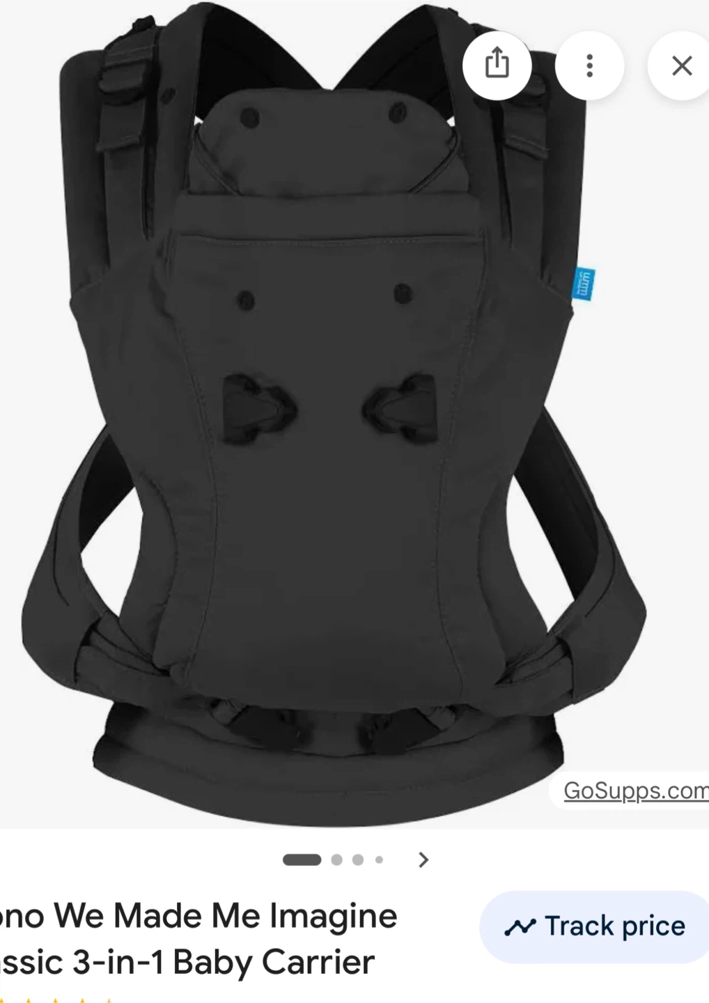We Made Me Imagine Classic 3-in-1 Baby Carrier