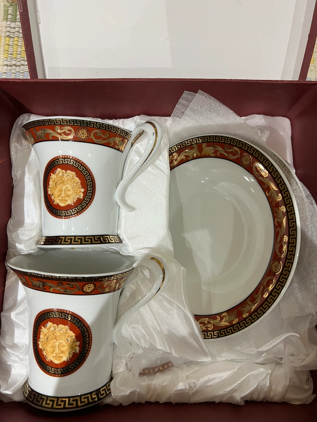 Adeline Fine Porcelain Tea Cups and Saucer Set