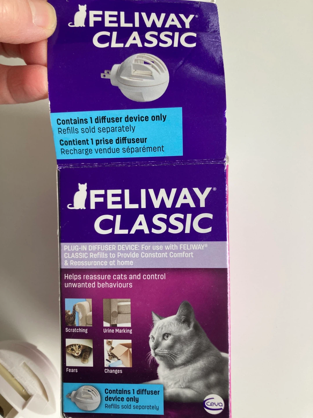 Feliway Classic Plug-In ONLY Diffuser Device