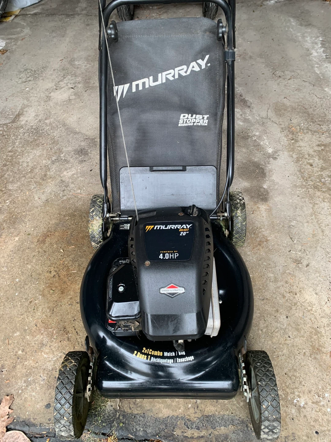 Murray 20" 4.0HP 2-in-1 Lawn Mower - photo 4