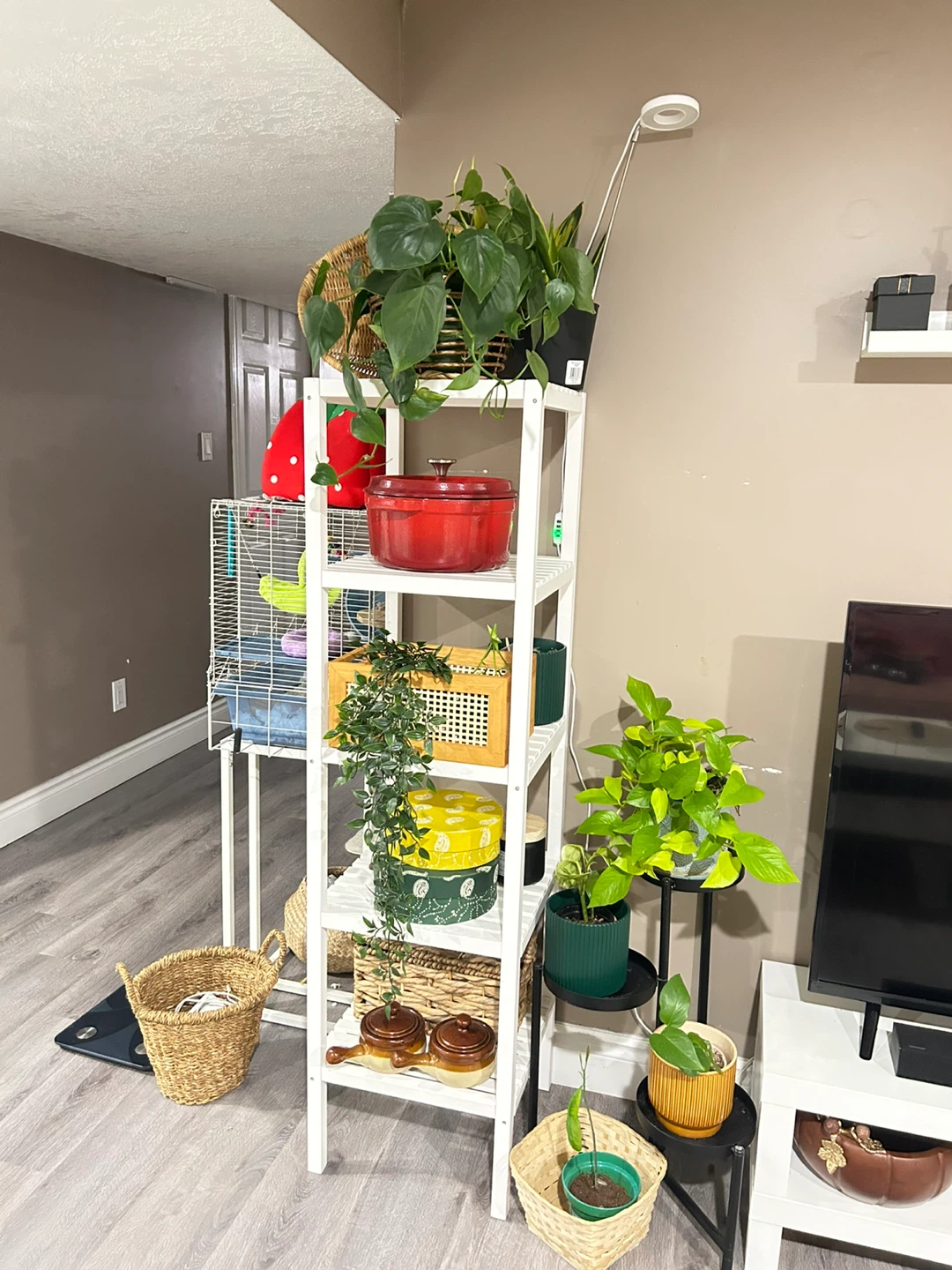 IKEA HEMNES Shelf Unit - White