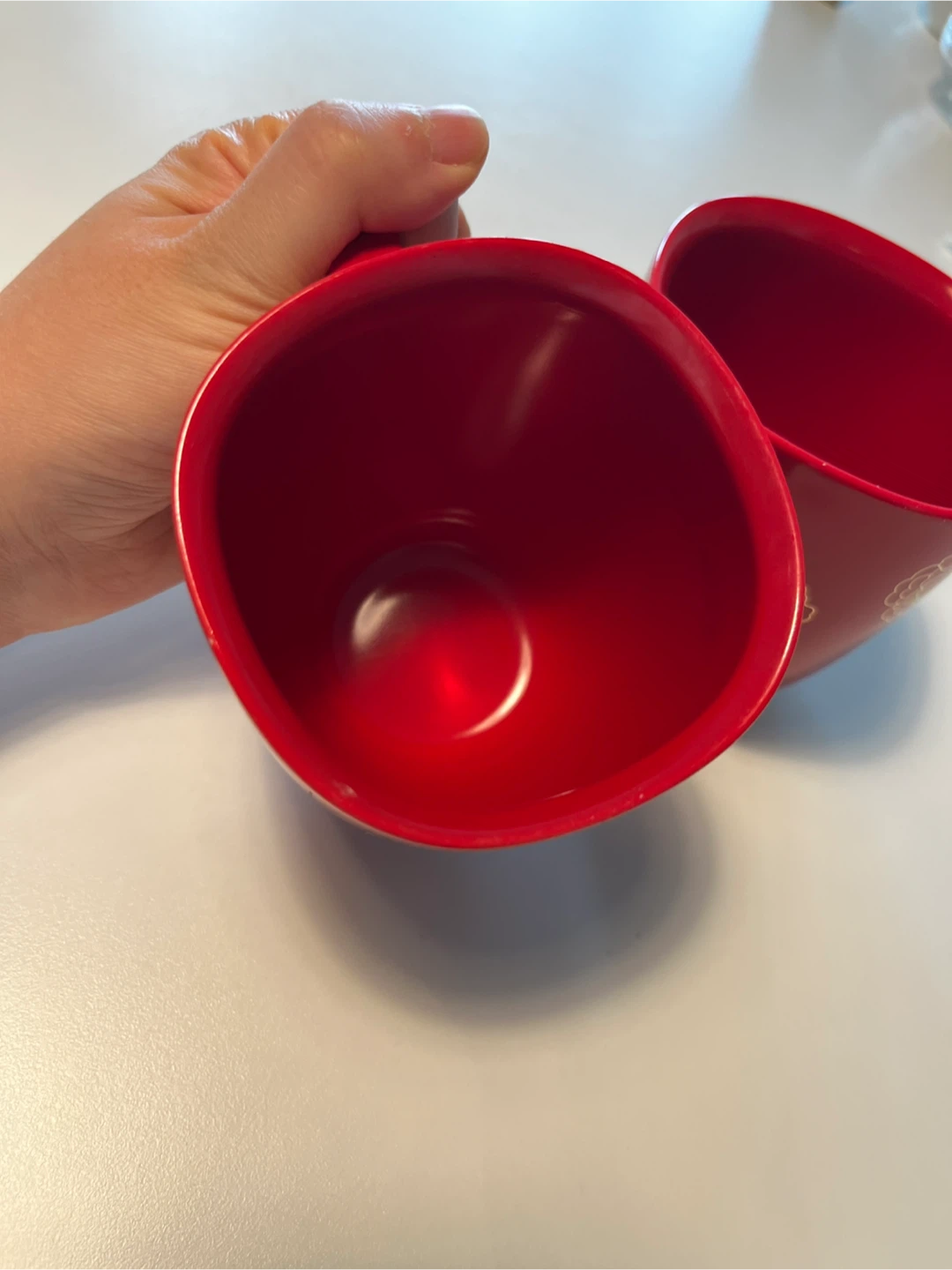 Nespresso Red Flower Mugs Set of 2 - photo 4