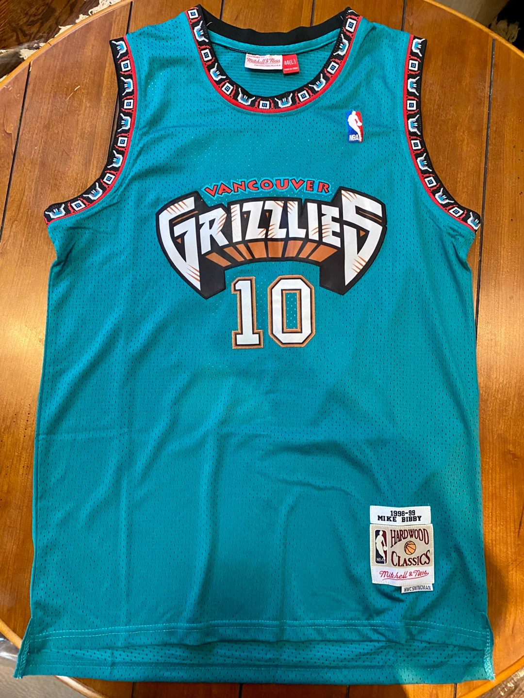 Vancouver Grizzlies Bibby Jersey (Large)