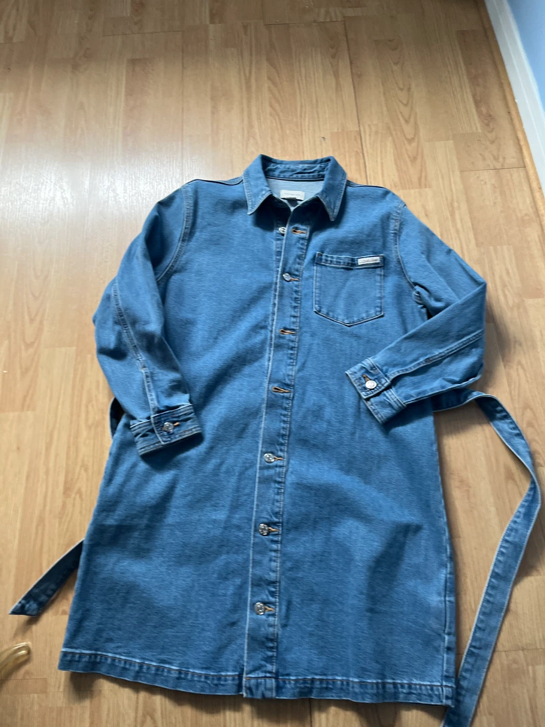 Calvin Klein Jeans Denim Shirt Dress