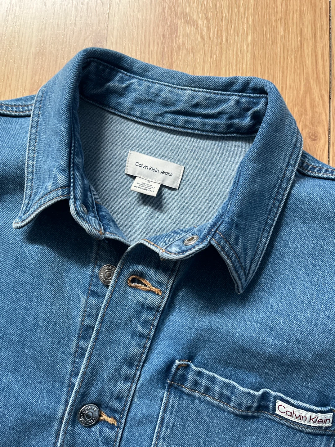 Calvin Klein Jeans Denim Shirt Dress - photo 2