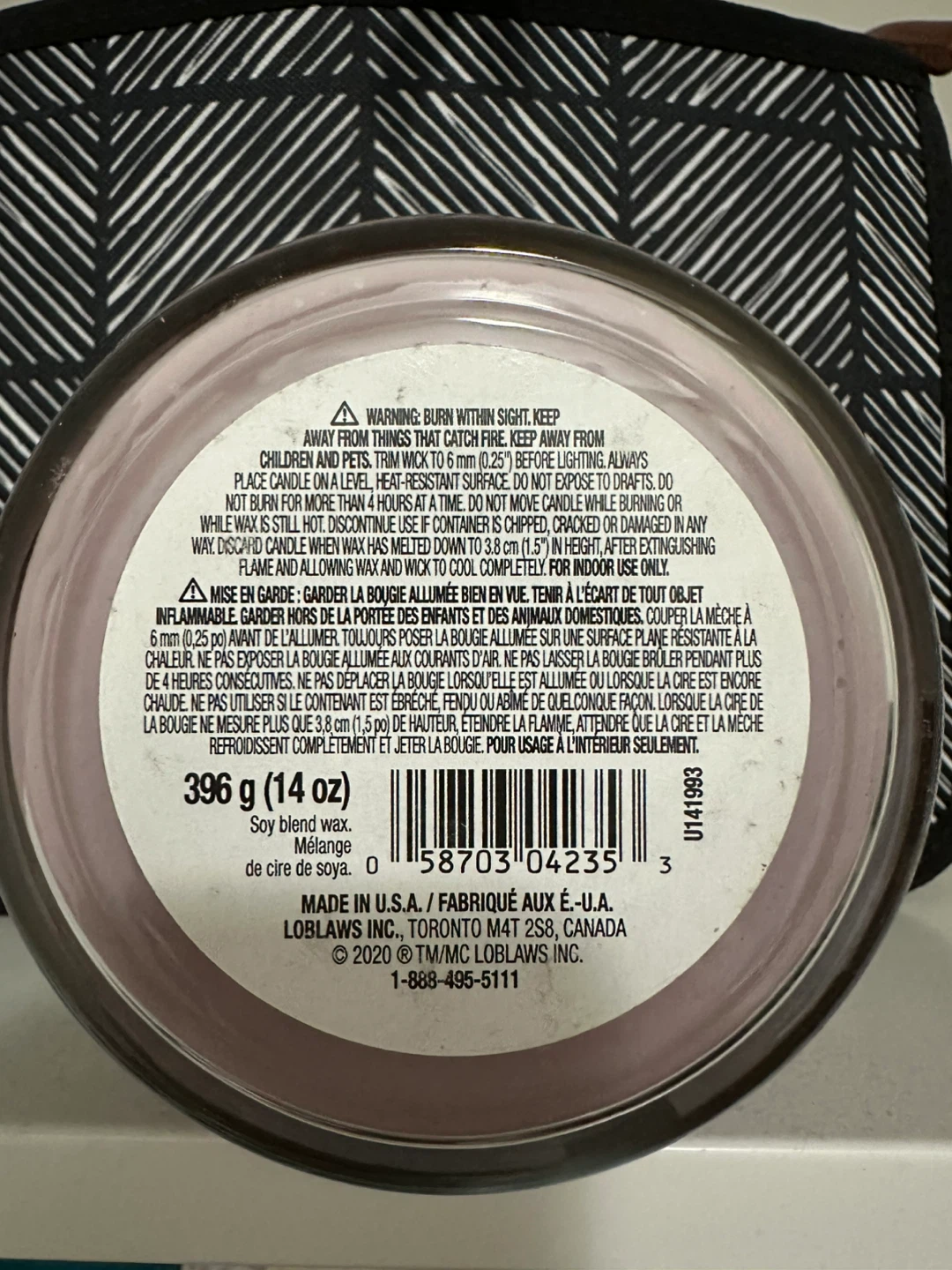 3-Wick Candle (Blackcurrant Scent) - photo 2