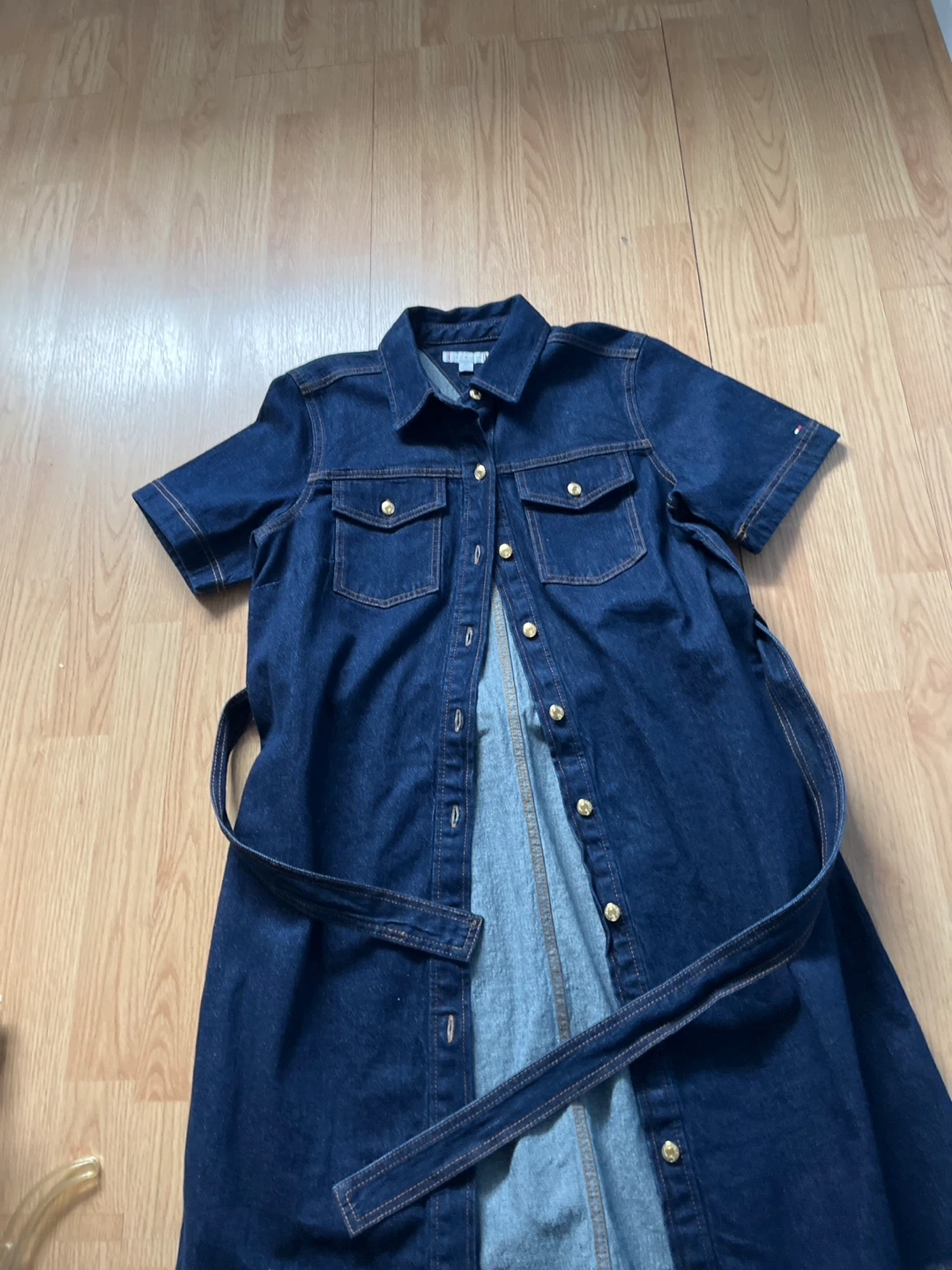 Tommy Hilfiger Denim Shirt Dress - Size L