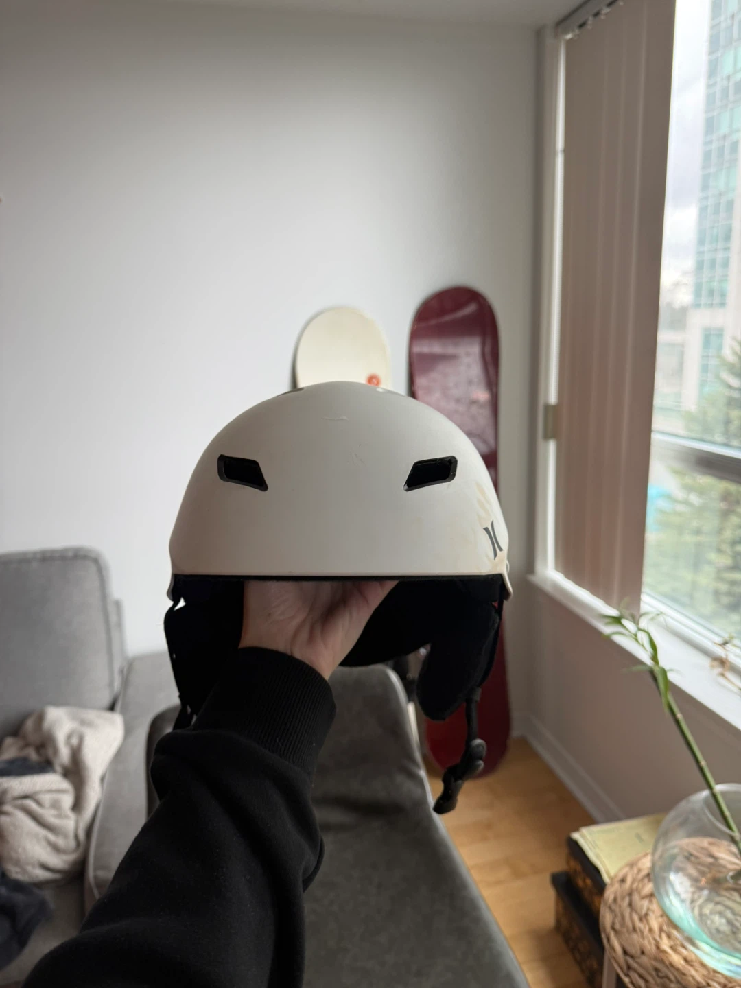 Hurley White Ski/Snowboard Helmet - photo 3