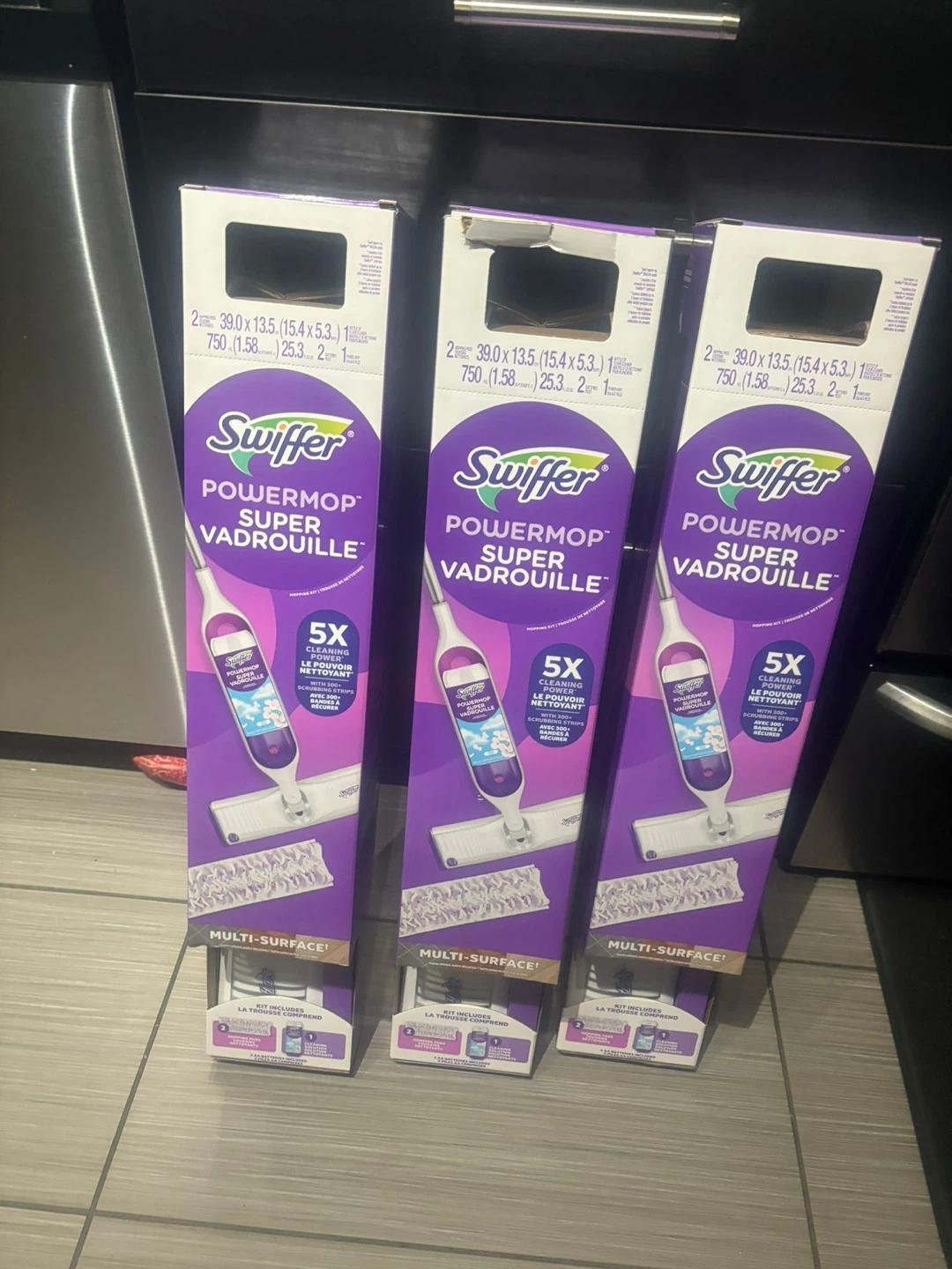 Swiffer PowerMop Super Vadrouille Cleaning Kit