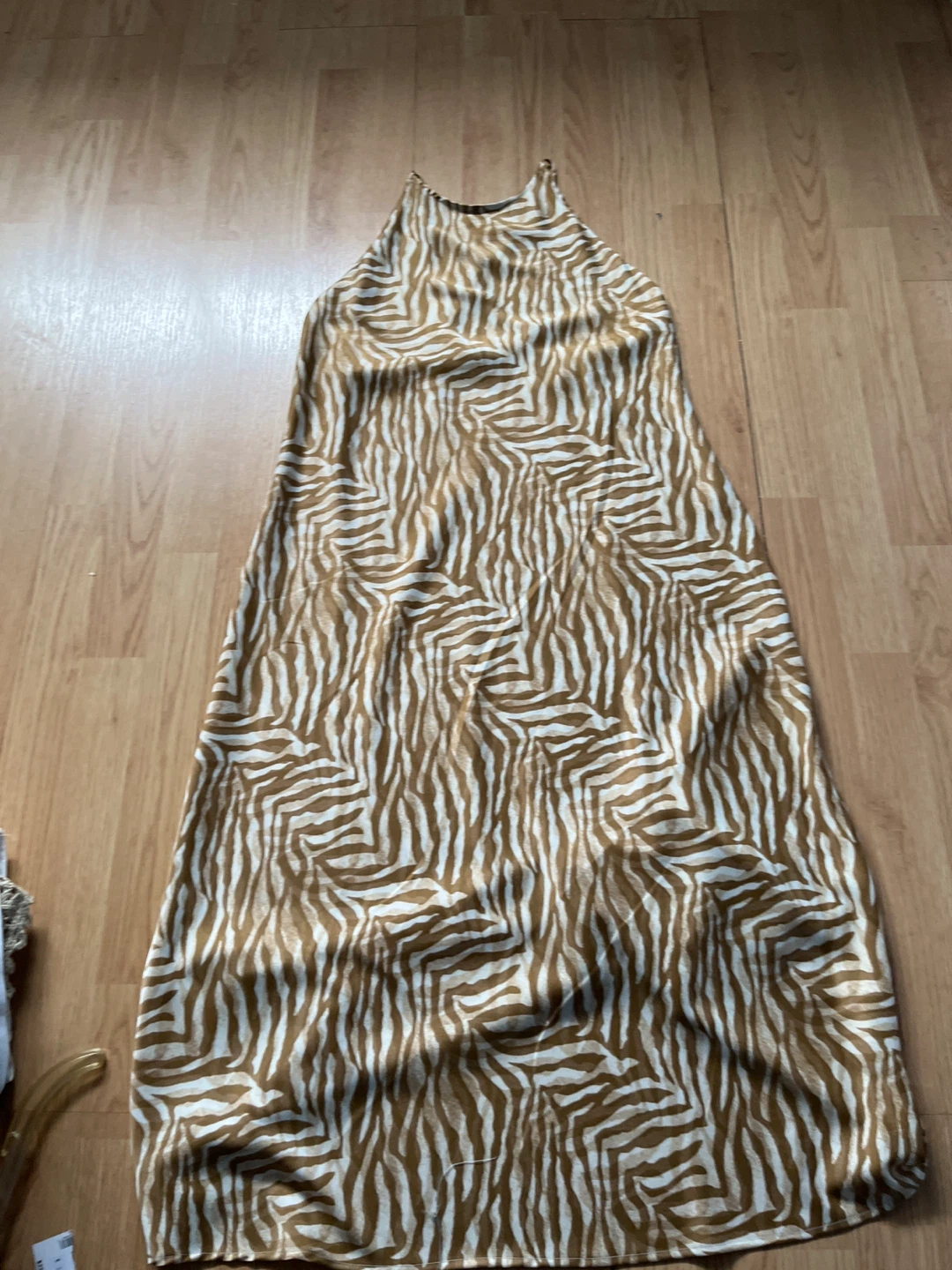 Banana Republic Zebra Print Maxi Dress Size L - photo 2
