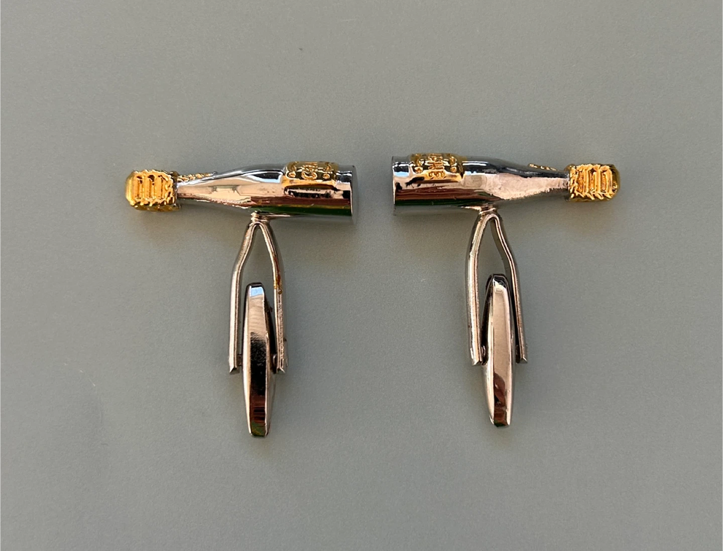 Champagne Bottle Cufflinks - photo 2
