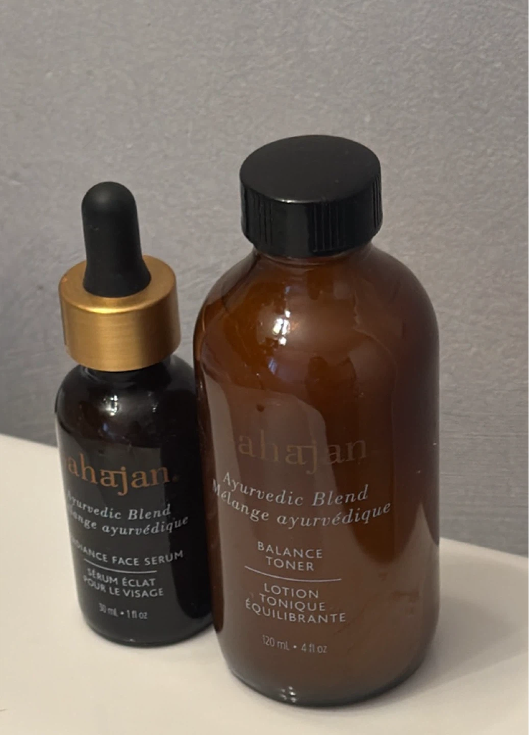 Sahajan serum and toner