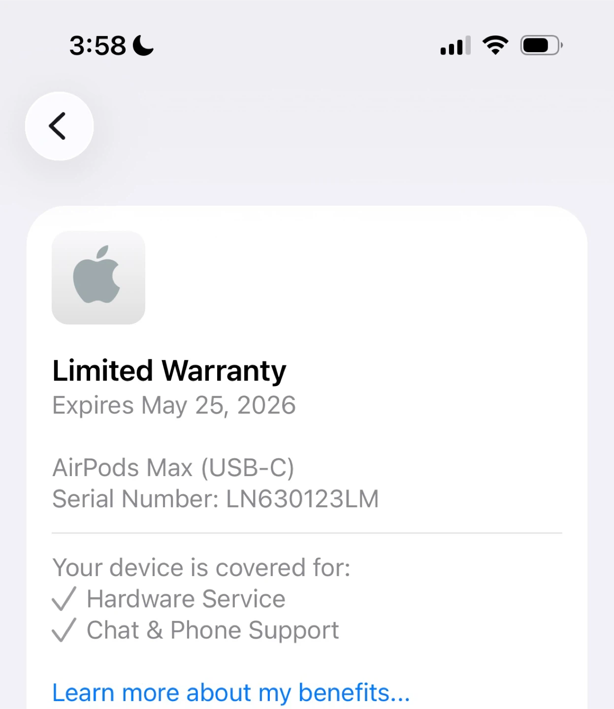 Apple AirPods Max Midnight Headphones - photo 4