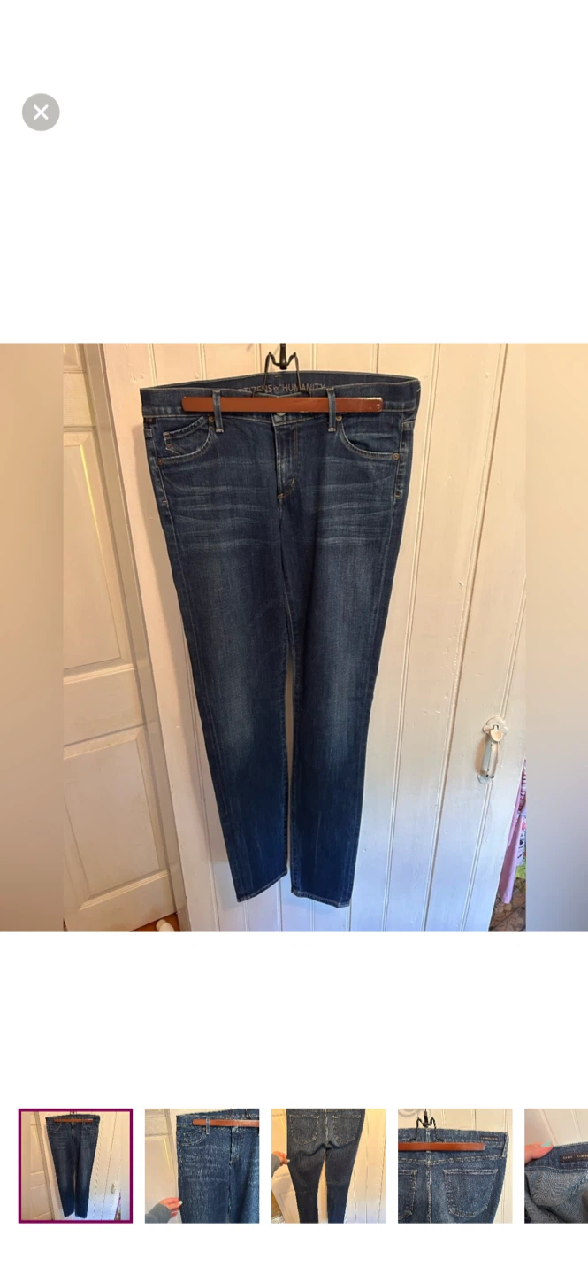 Citizens of Humanity Avedon Low Rise Skinny Leg Jeans