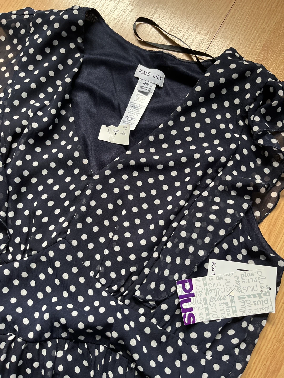 Kate & Lily Polka Dot Maxi Dress - photo 2