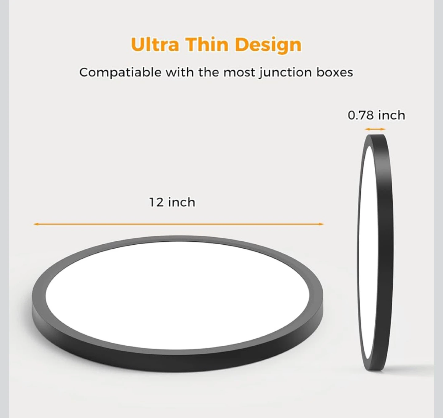 12 inch LED Flush Mount Ceiling Light - photo 4