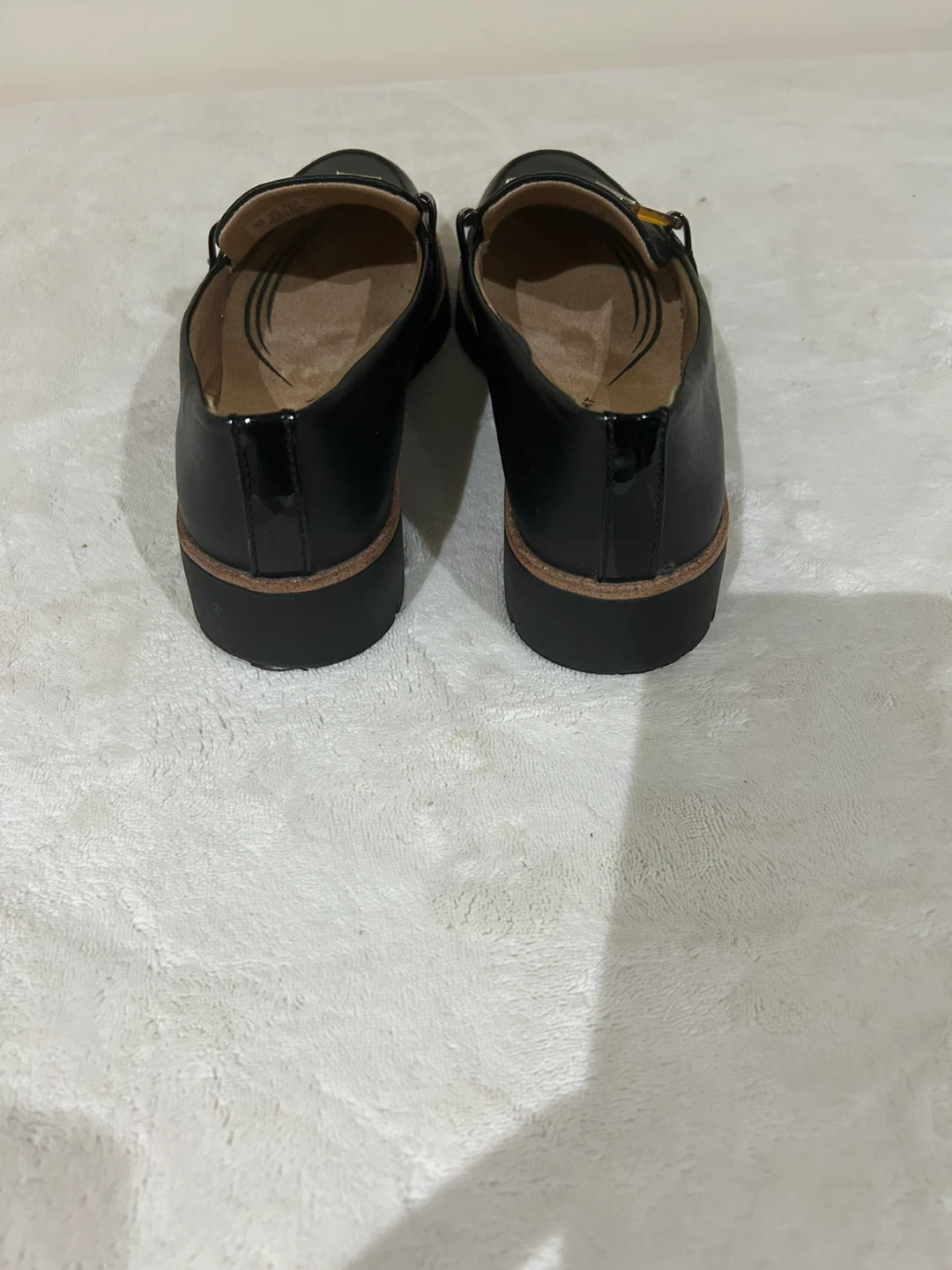 LifeStride Black Loafers with Tortoiseshell Detail - photo 2