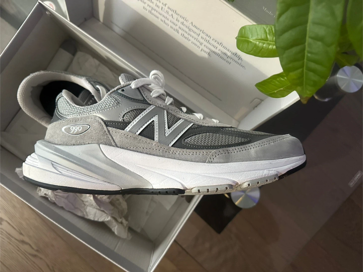 New Balance 990v6 Grey shoes - photo 5