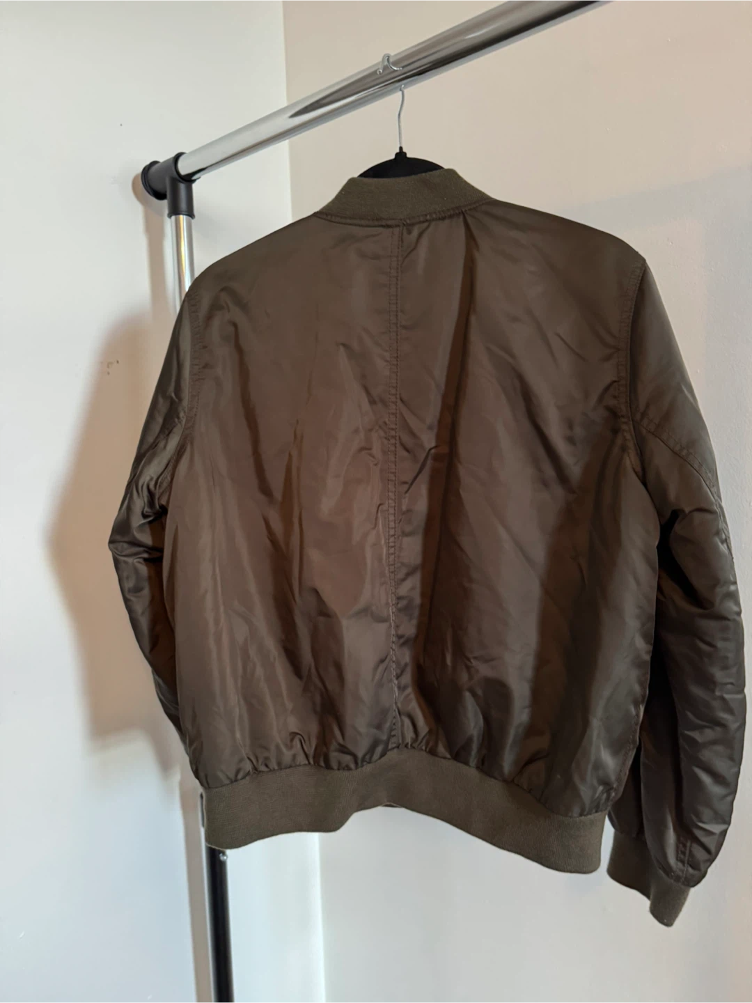 GAP Bomber Jacket - Olive Green - Size S - photo 3