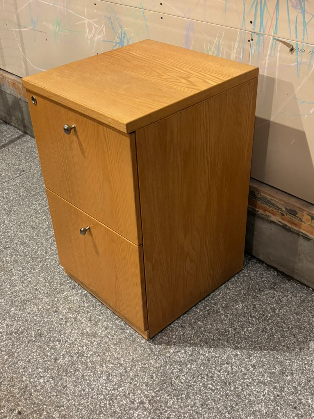 Wooden Office Filing Cabinet For Sale - photo 3