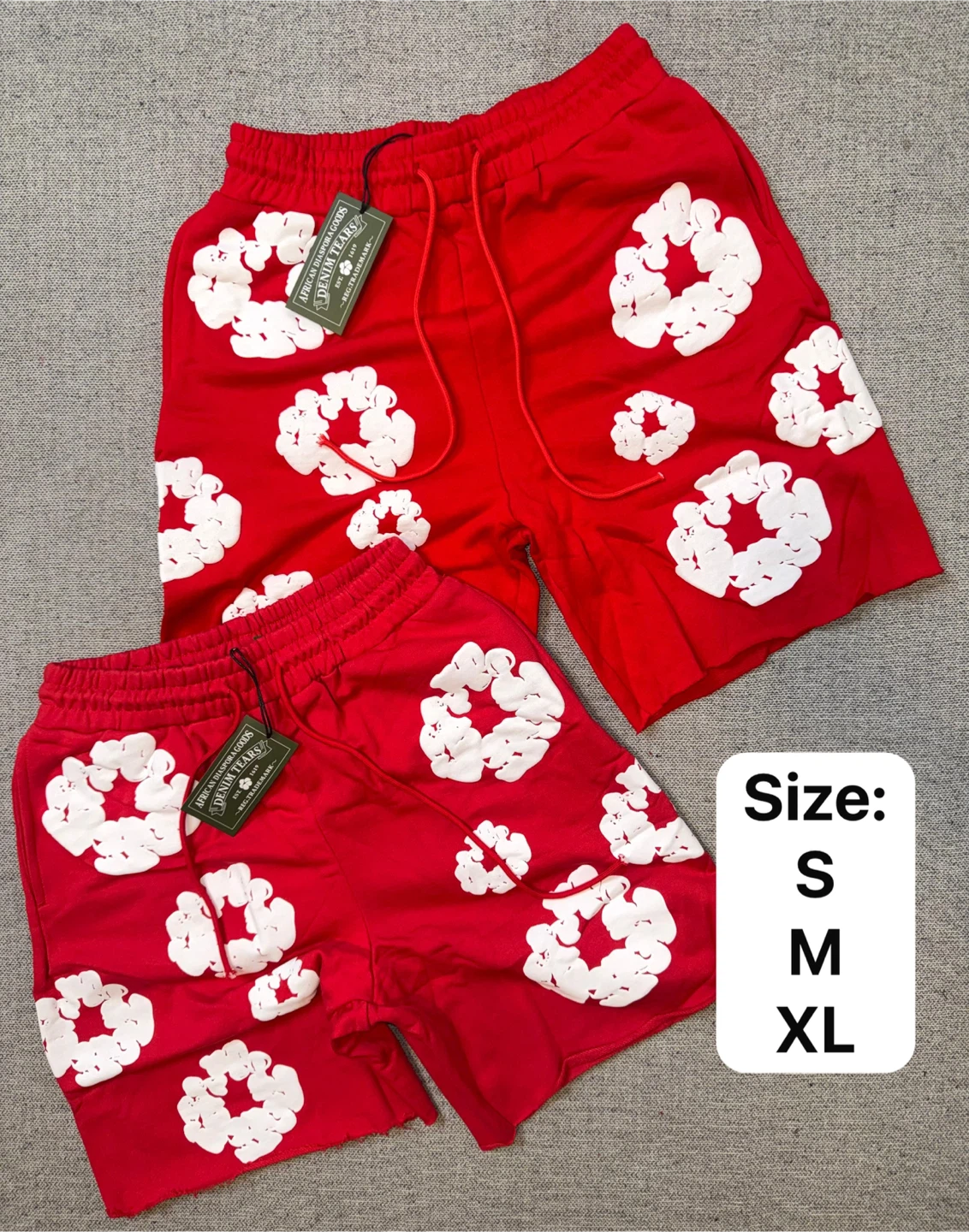 Afrikan Curls Denim Tears Shorts - photo 2