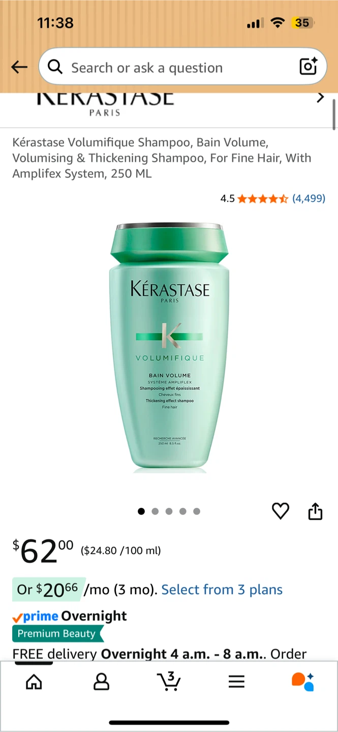Kérastase Bain Volume Volumifique Thickening Shampoo 250 ML - photo 2