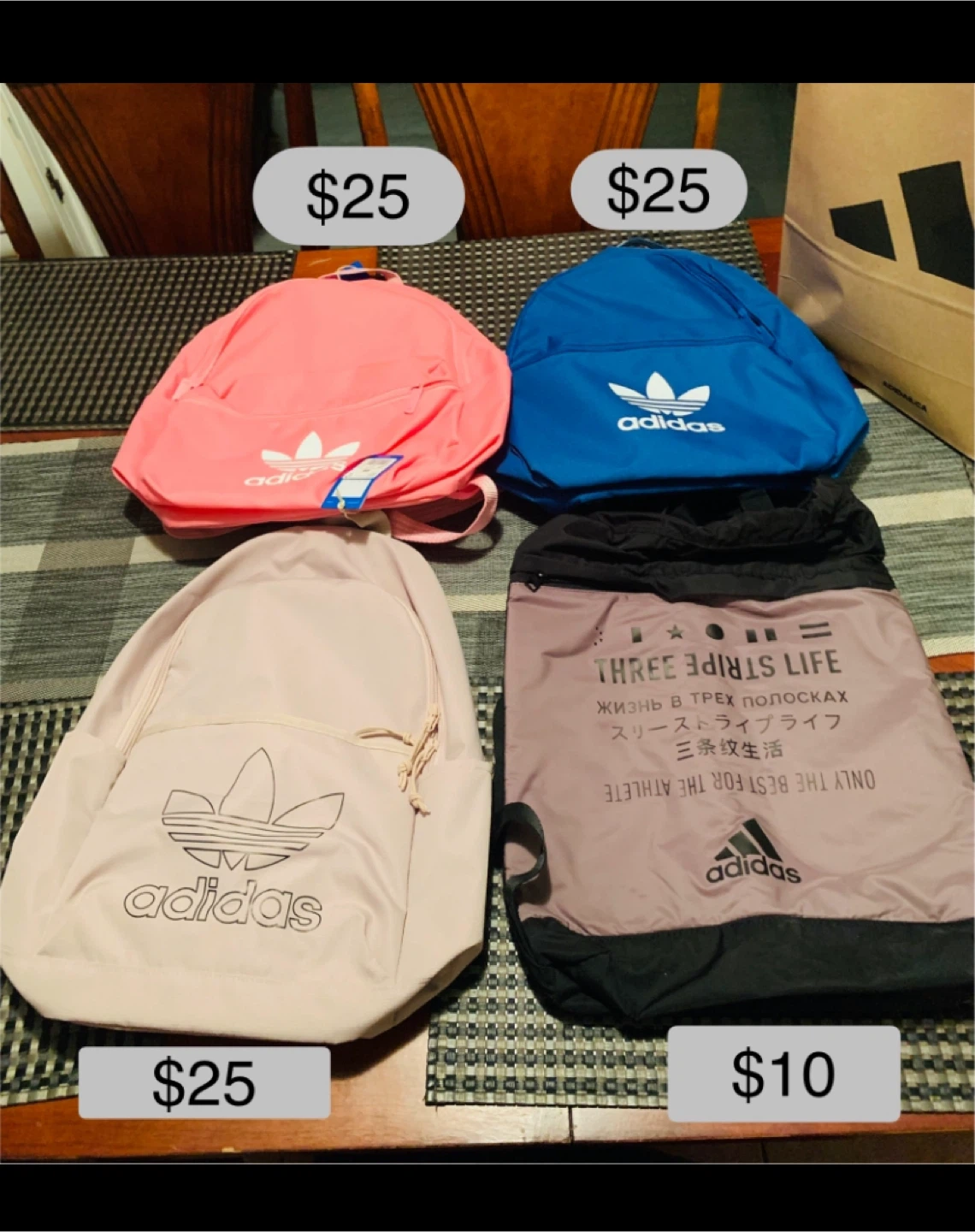 Backpack Starts at $10 School Gym Tote Bag