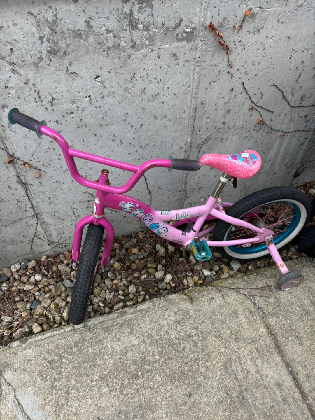 Pink LOL Surprise Kids Bicycle