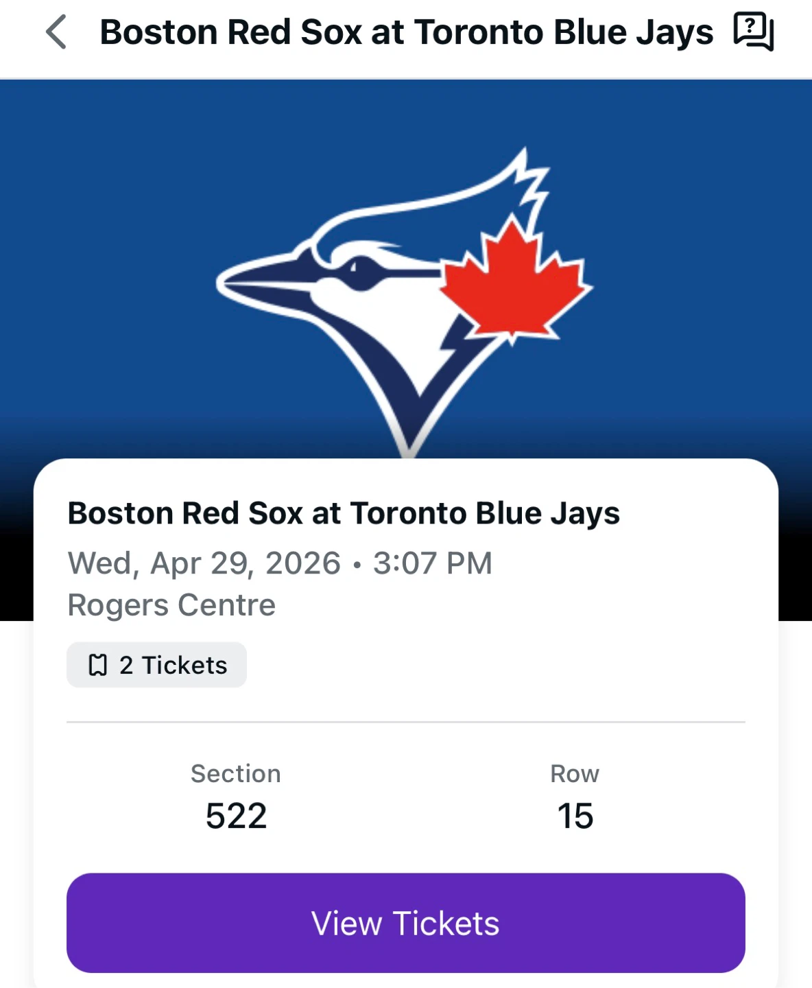 blue jays v red Sox $20 per ticket - photo 4