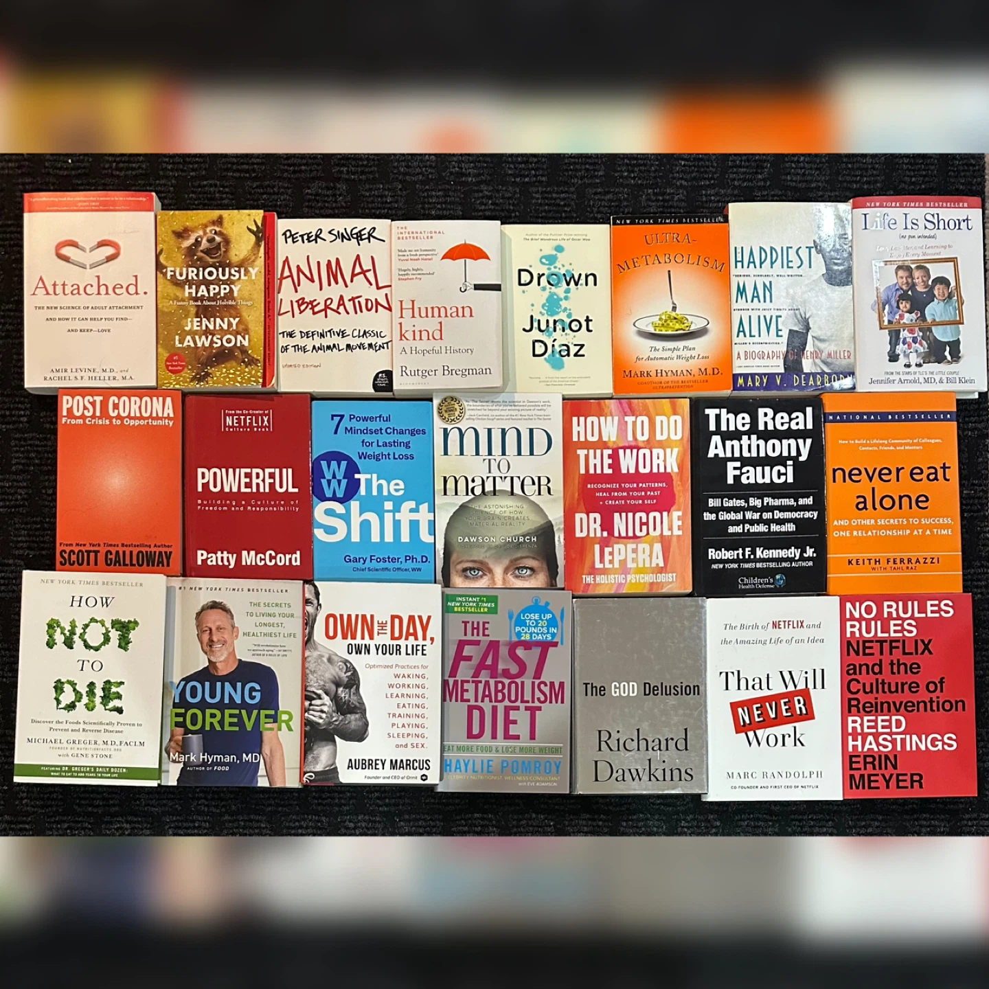 Human Kind, Mind to matter, The God Delusion and more