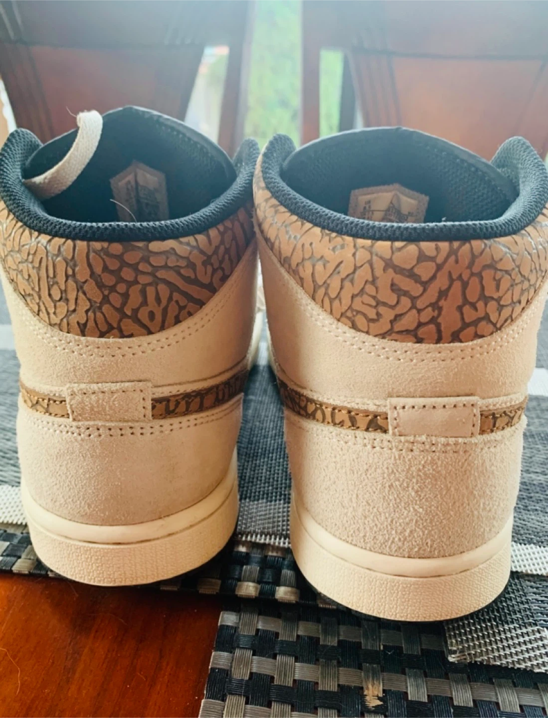 Shoes: Suede Nike Air Jordan 1 Mid size 8.5 - photo 5