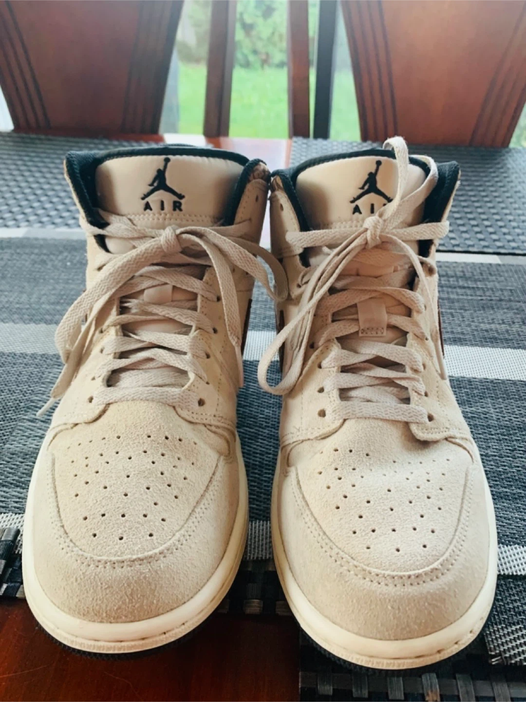 Shoes: Suede Nike Air Jordan 1 Mid size 8.5 - photo 2