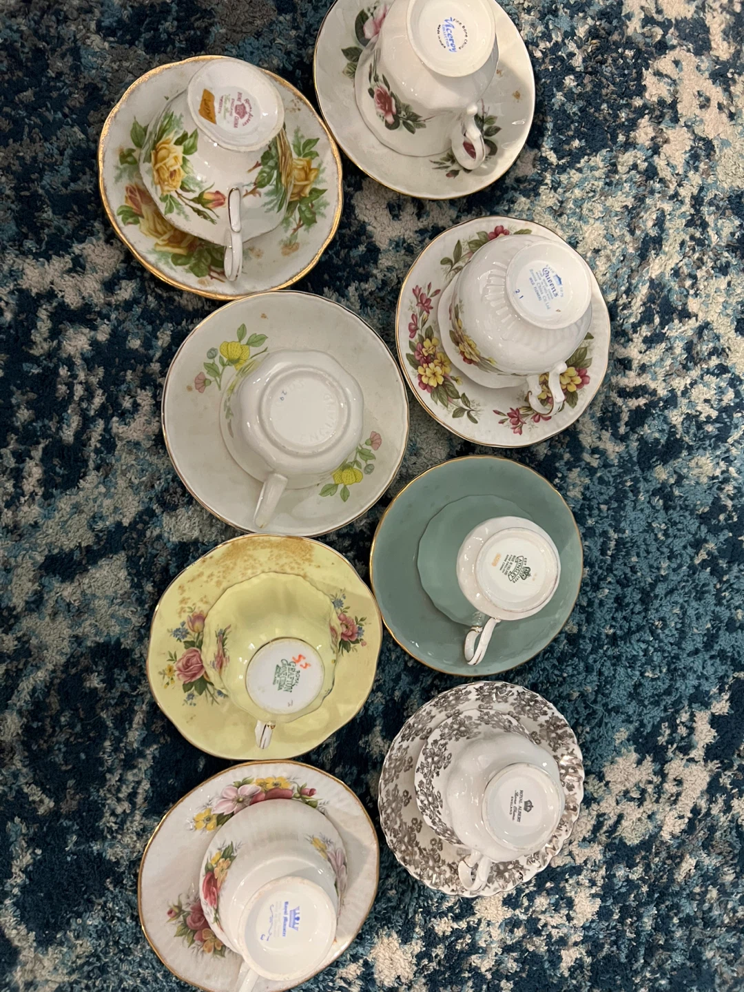Bone china from England.  Vintage ones - photo 3