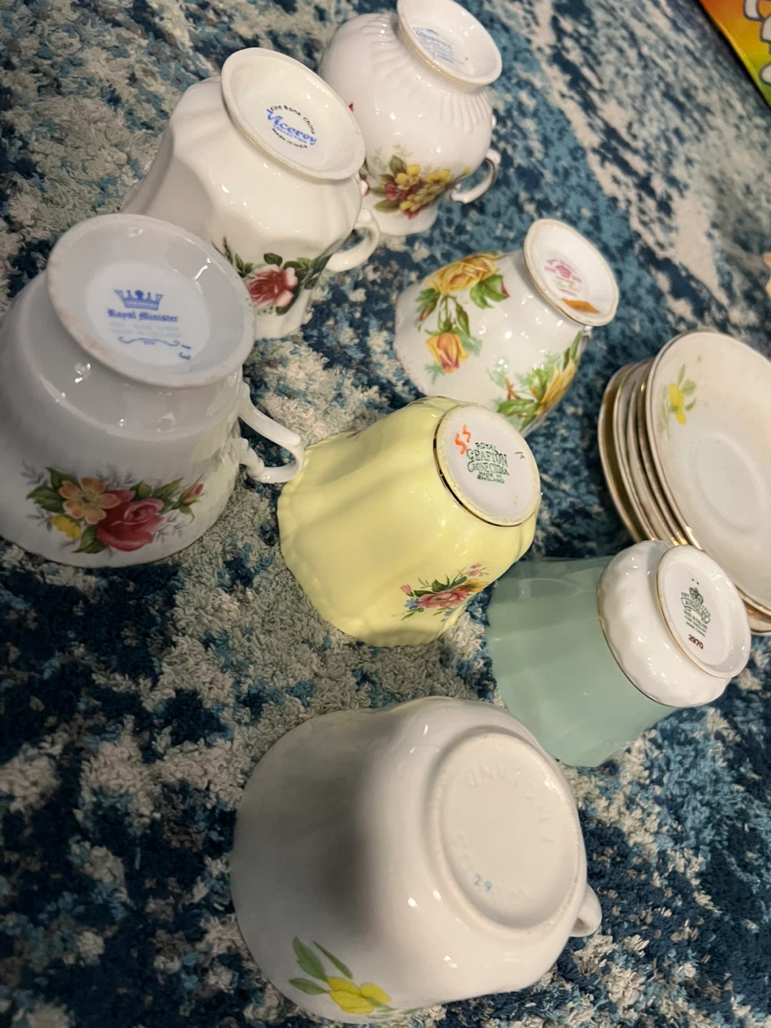Bone china from England.  Vintage ones - photo 4