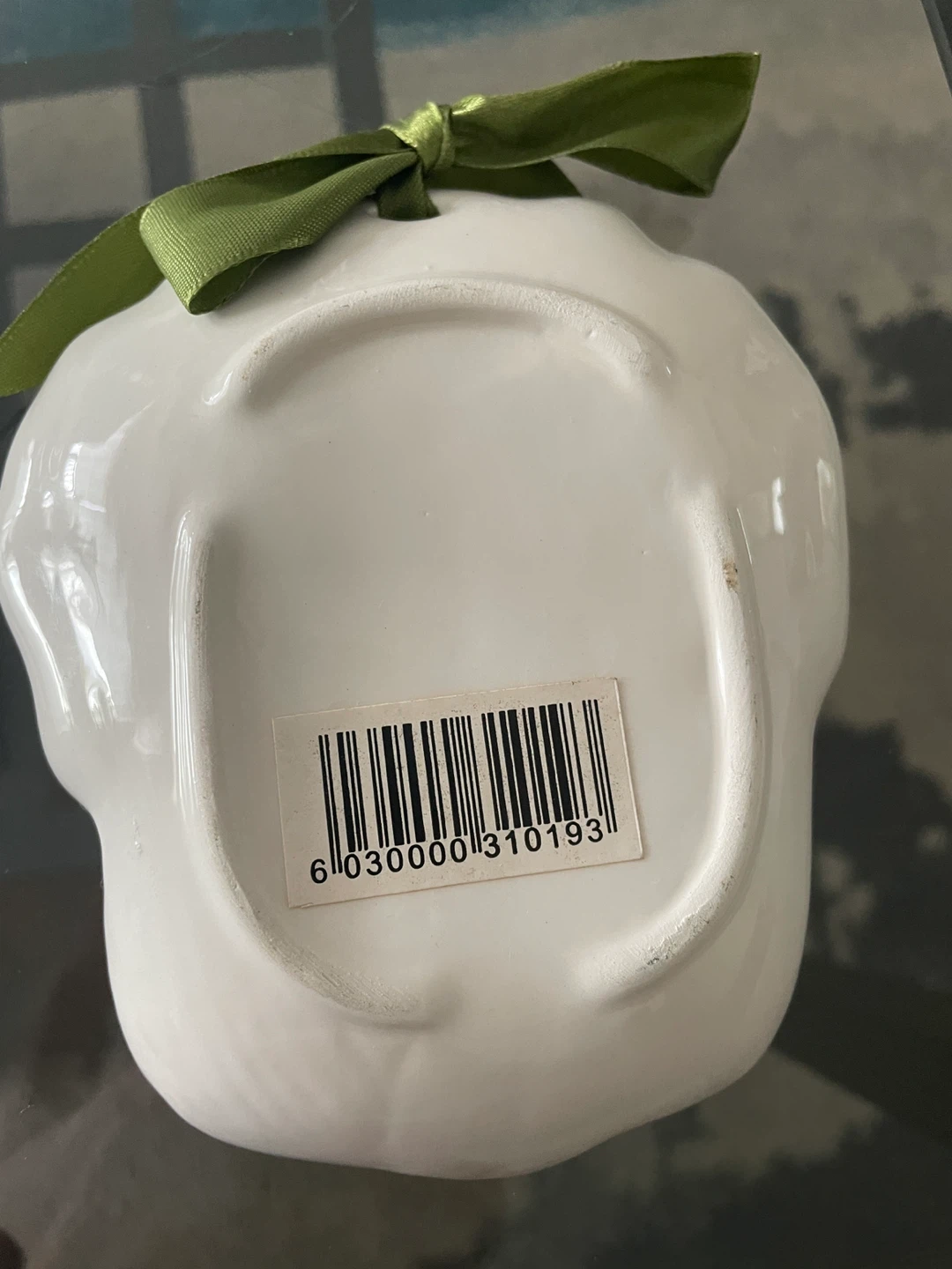 Ceramic Lettuce Leaf Serving Set - photo 3