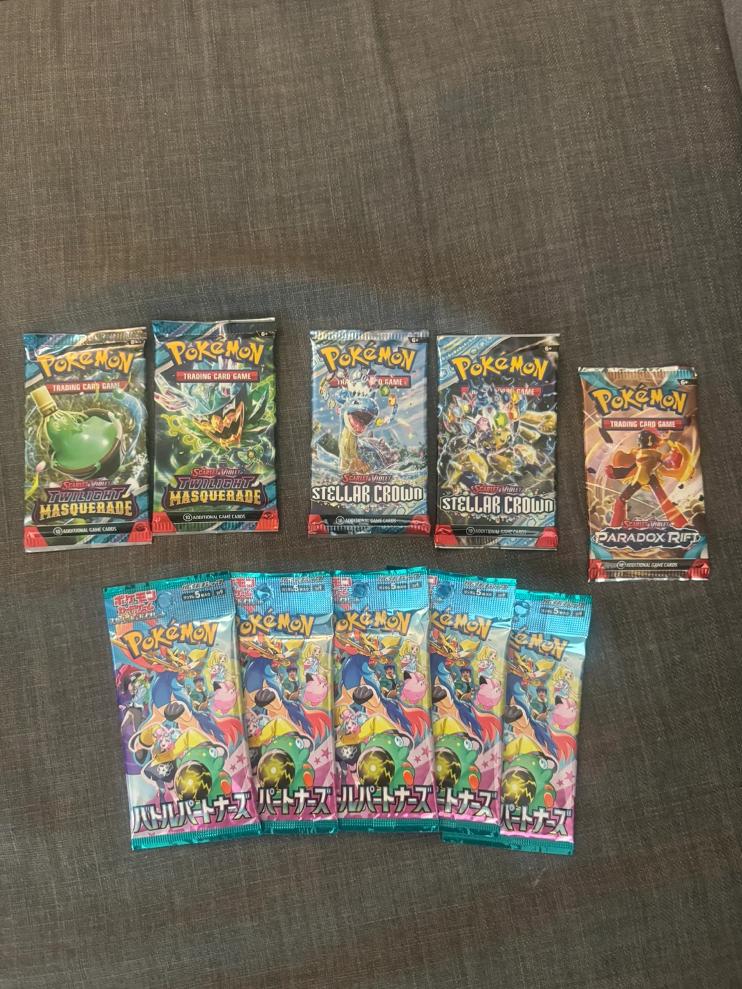 Pokemon Trading Card Game Booster Packs