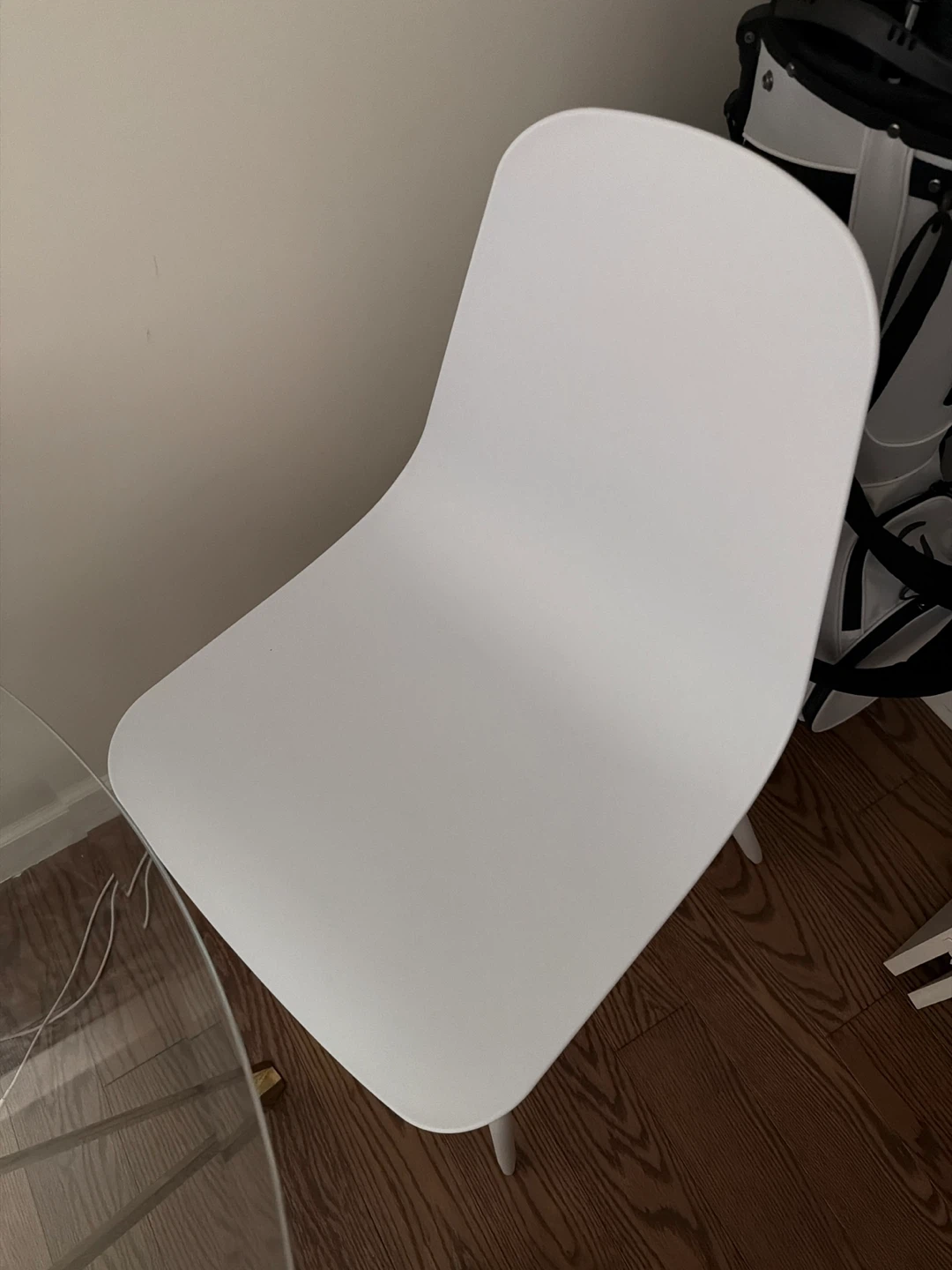 4 White Modern Dining Chair - photo 2