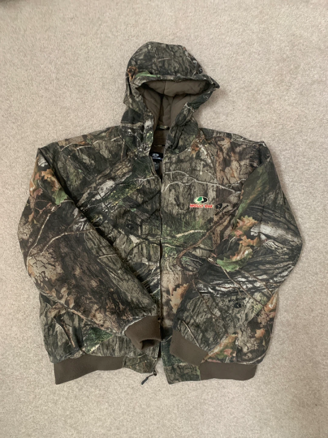 Mossy Oak Camo Jacket