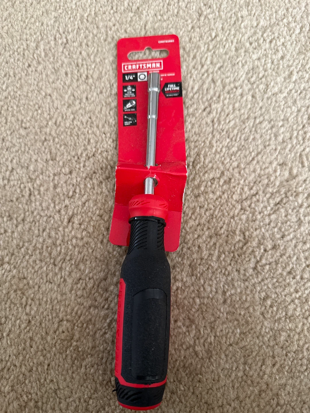 Craftsman 1/4" Nut Driver with Magnetic Tip - photo 2
