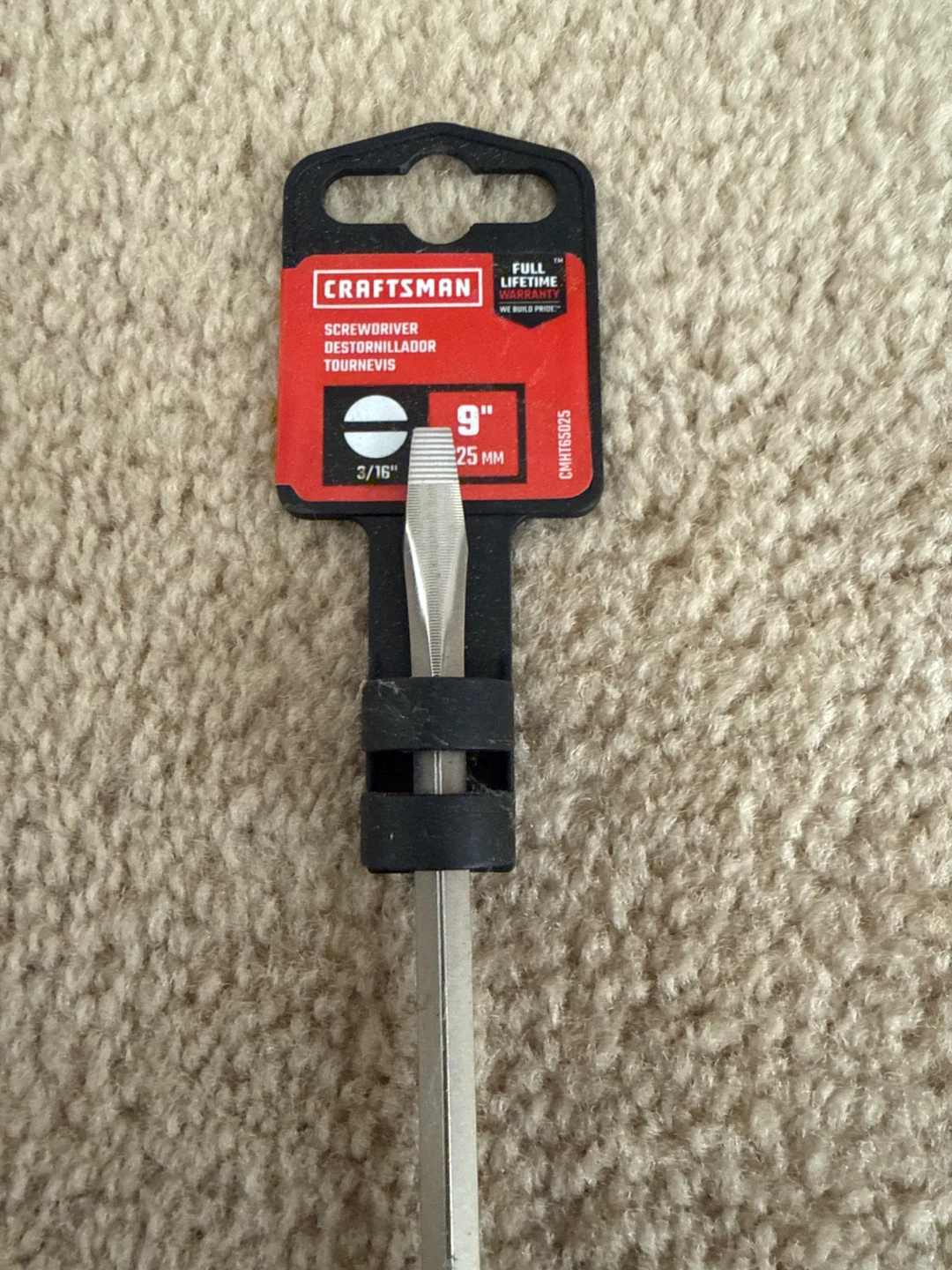 Craftsman 9" Flathead Screwdriver - photo 2