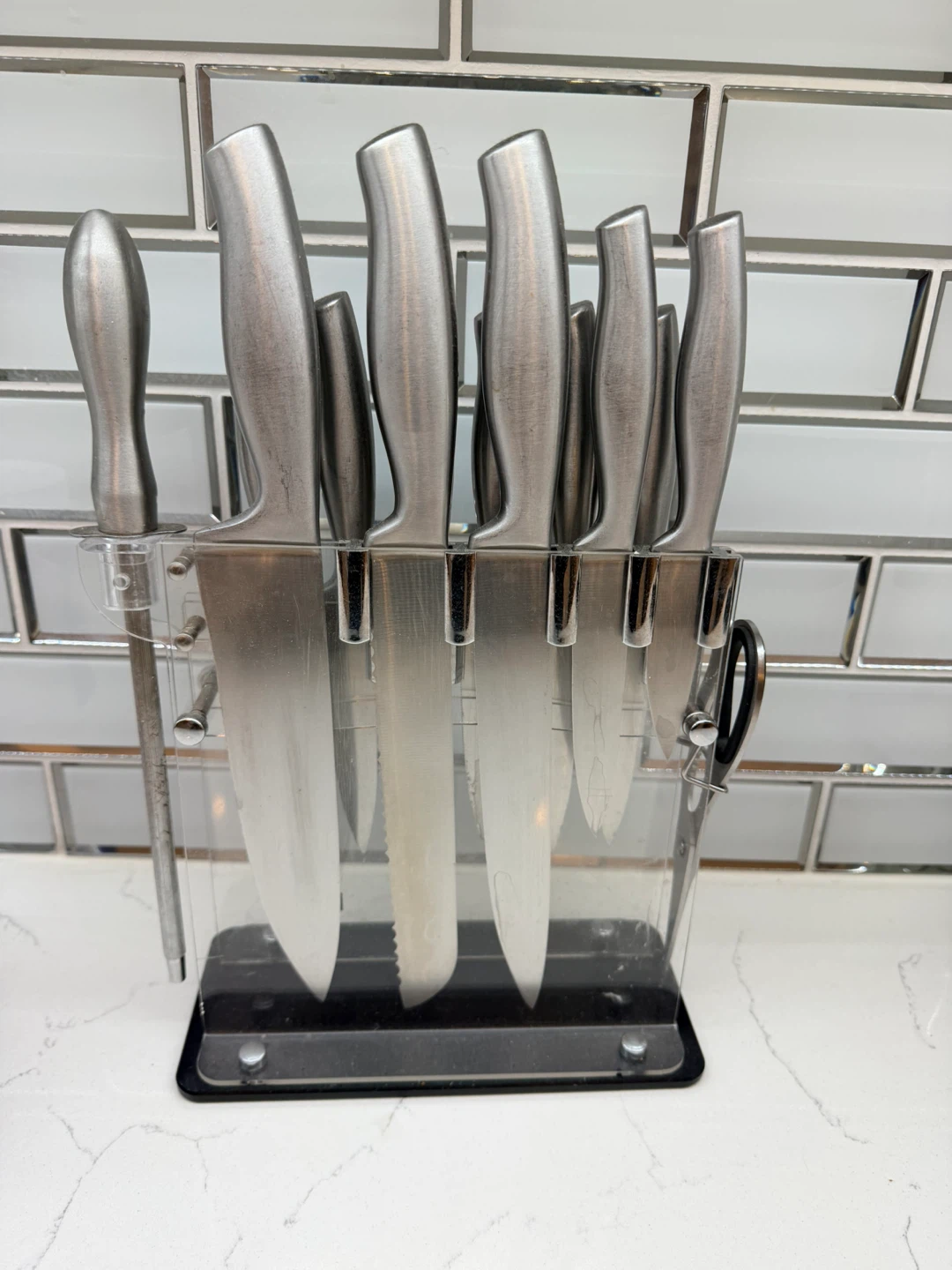 Knife set 13 pcs Acrylic - photo 3