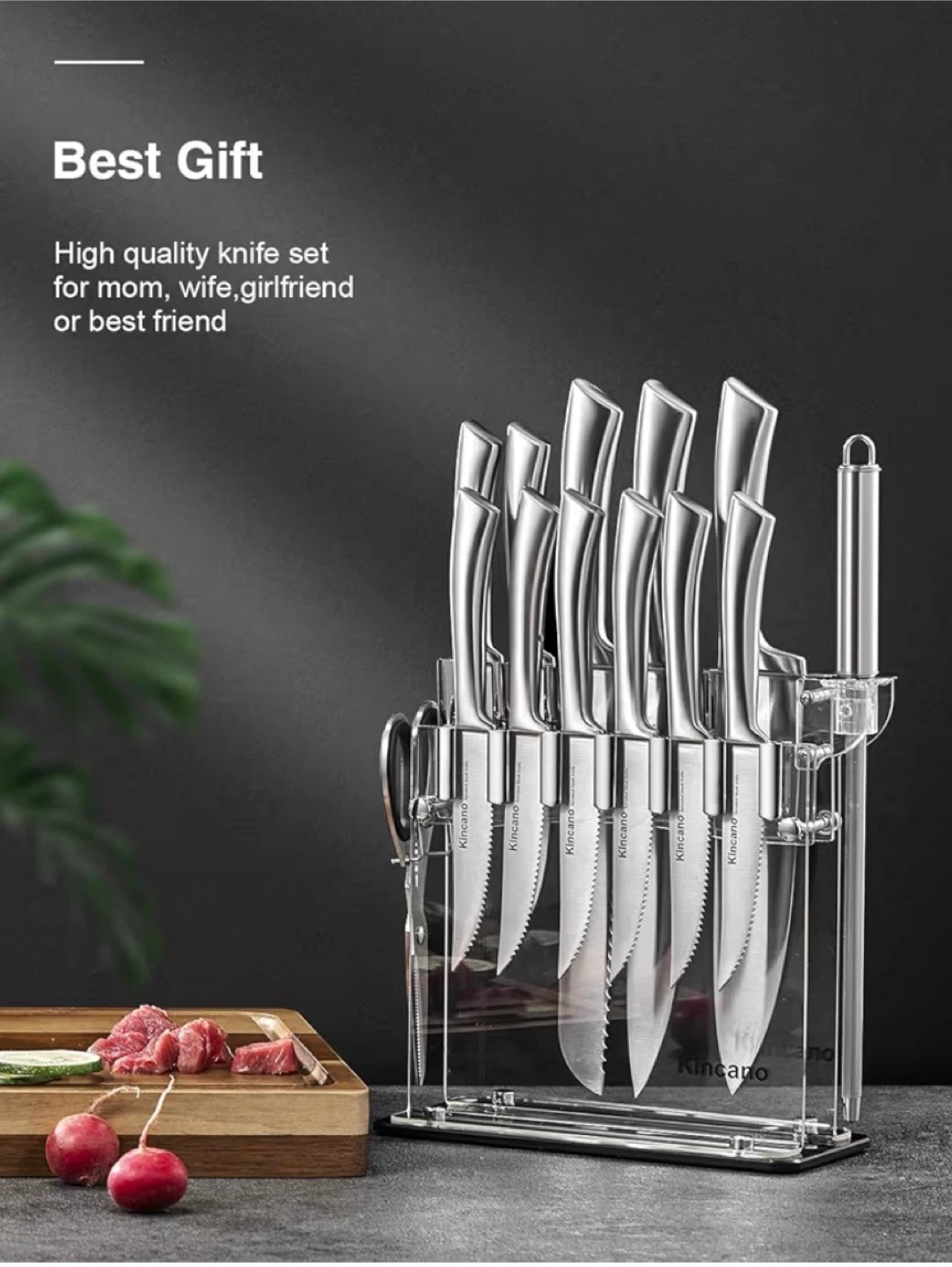 Knife set 13 pcs Acrylic - photo 5