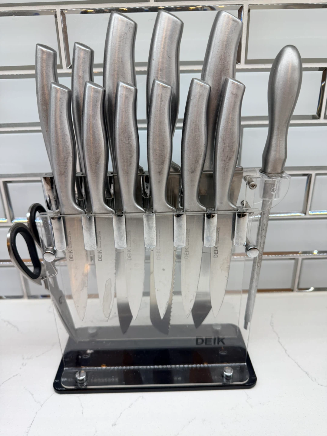 Knife set 13 pcs Acrylic - photo 2