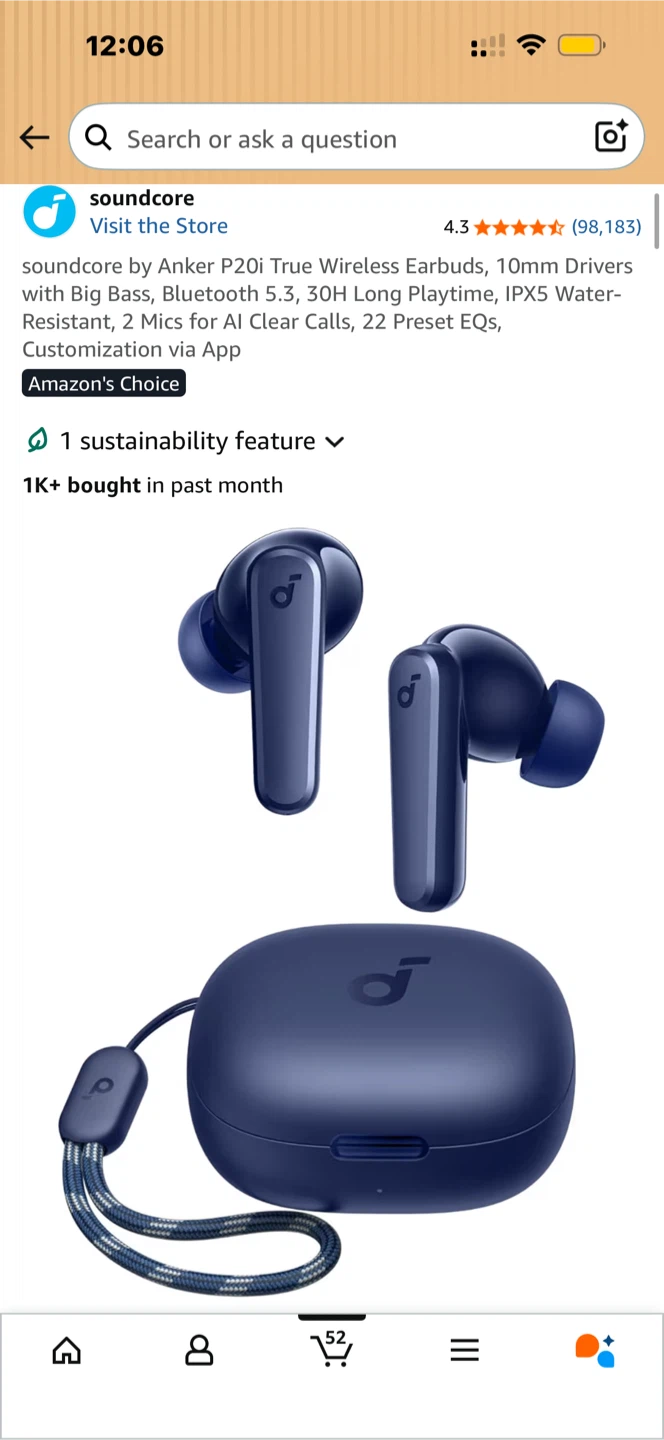 Anker Soundcore P20i True Wireless Earbuds