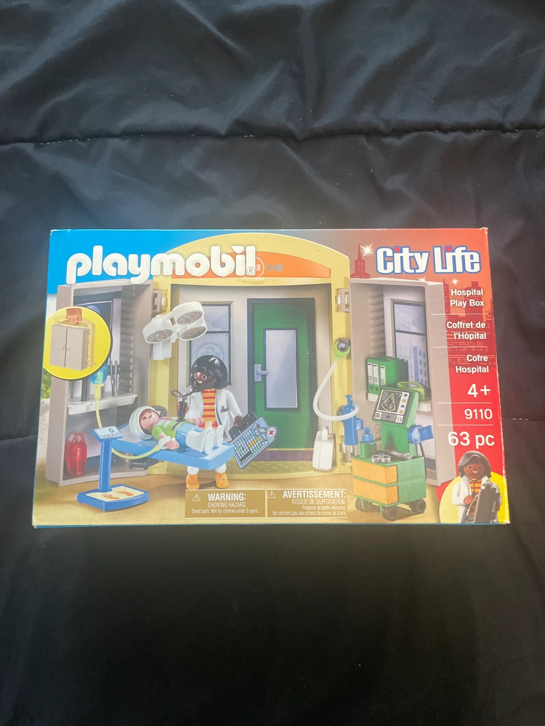 Playmobil City Life Hospital Play Box 9110