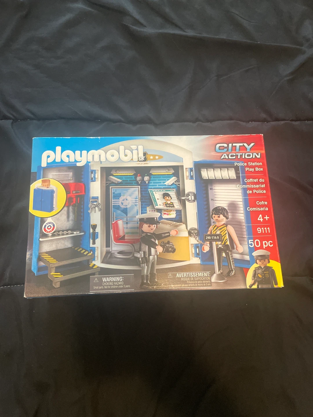 PLAYMOBIL City Action Police Station Play Box 9111