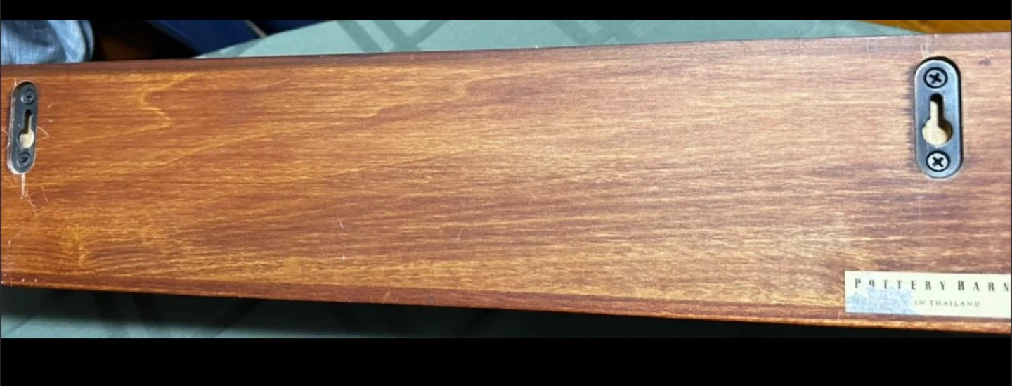 Pottery Barn Wooden Floating Shelf - photo 4
