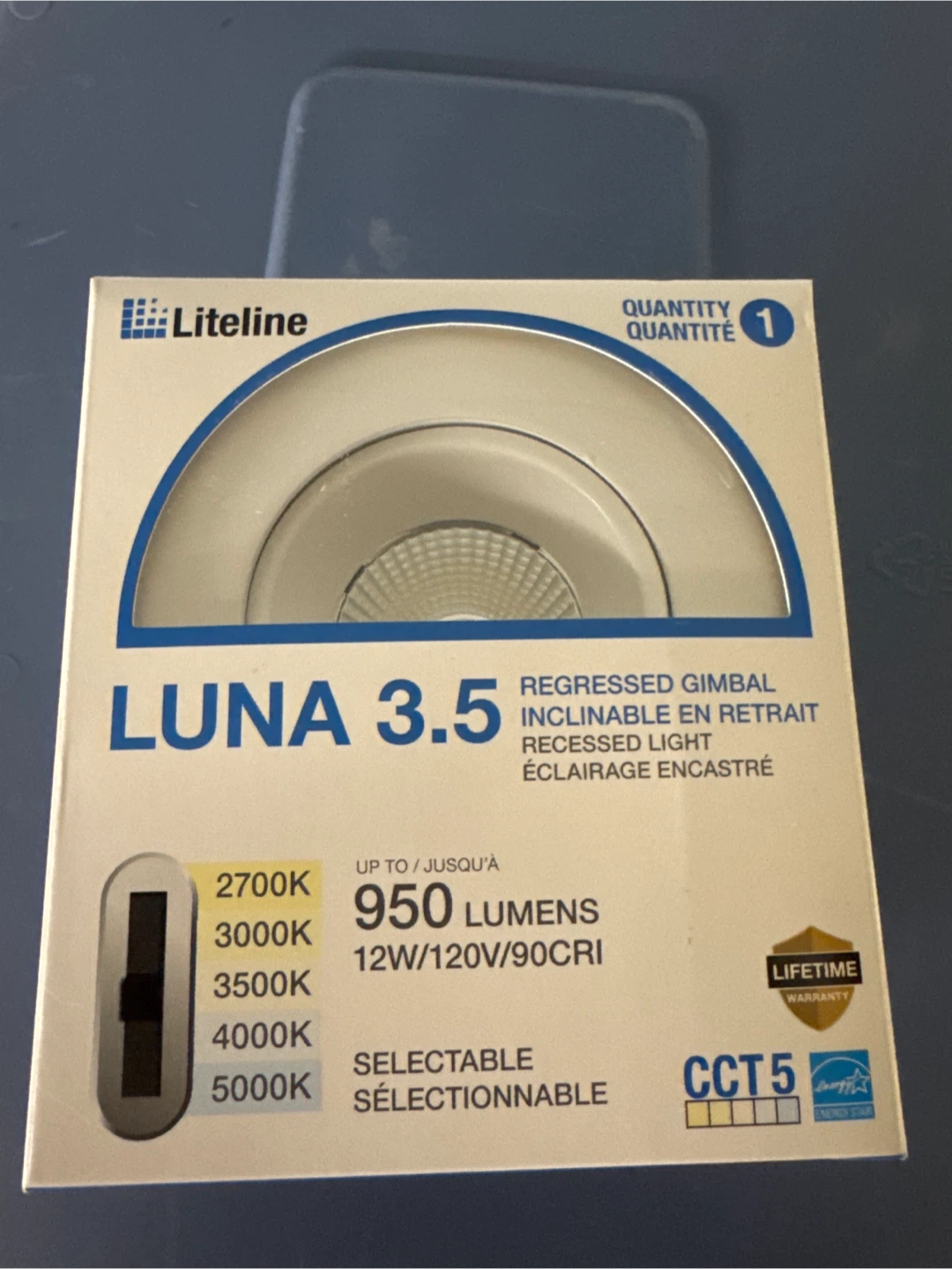 Liteline Luna 3.5 Recessed Gimbal Light