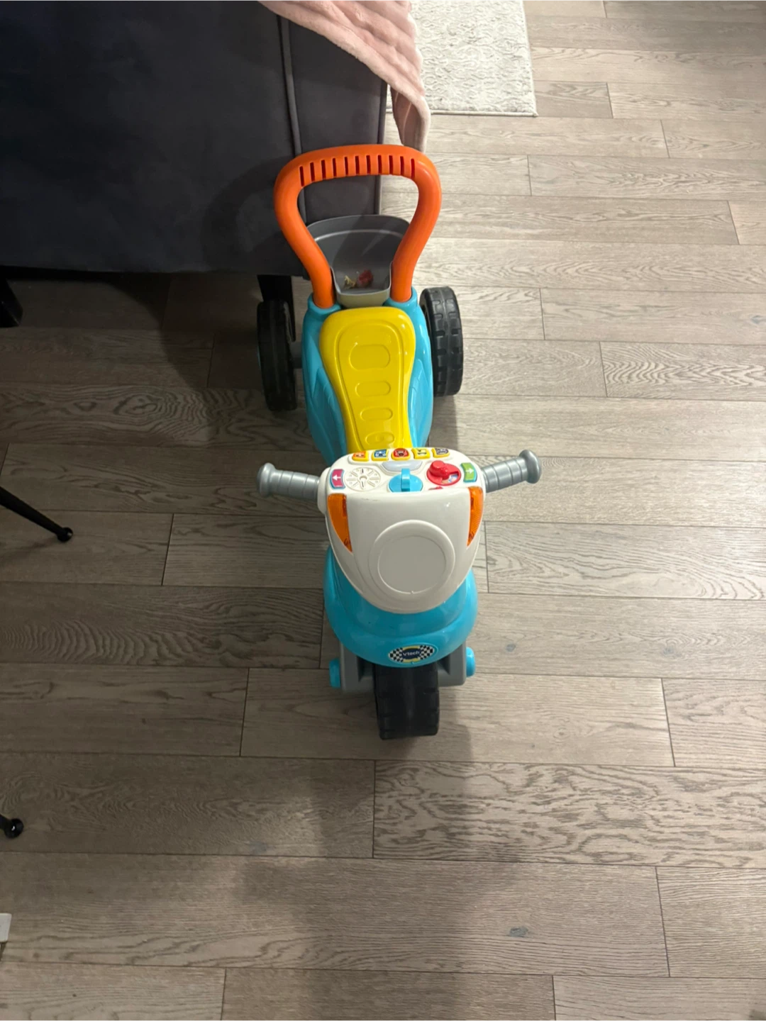 VTech 3-in-1 Ride-On Motorcycle Toy